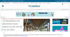 Desktop Screenshot of hosteltur.com